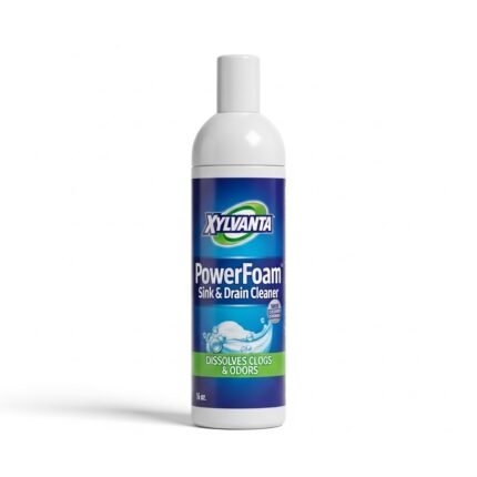 Xylvanta PowerFoam Sink & Drain Cleaner | Dissolves Clogs & Odors - 16 oz